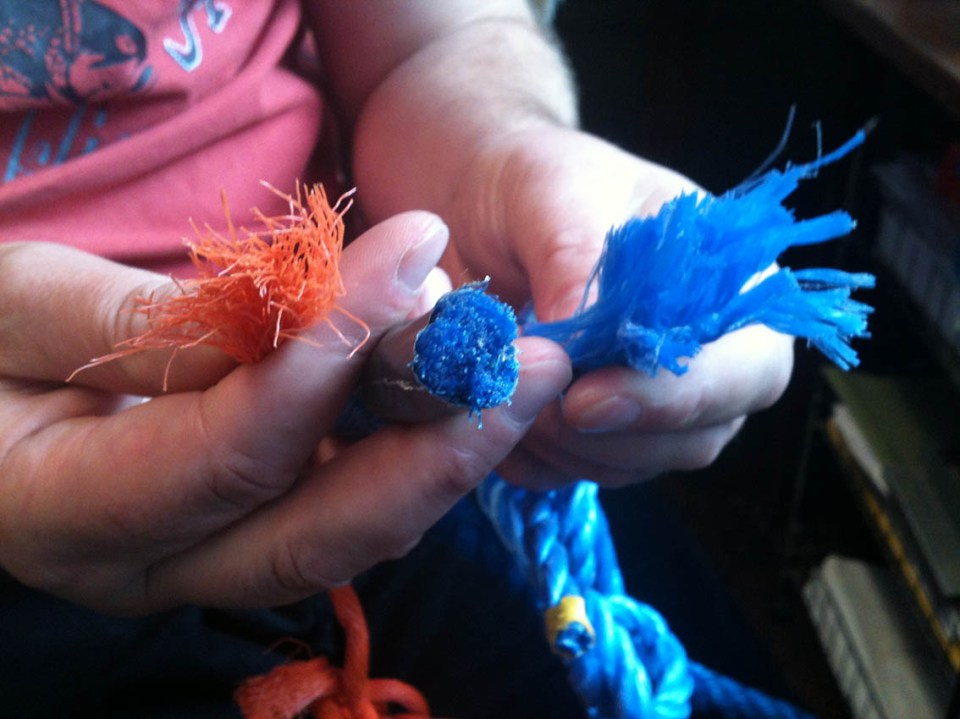 material difference between ropes