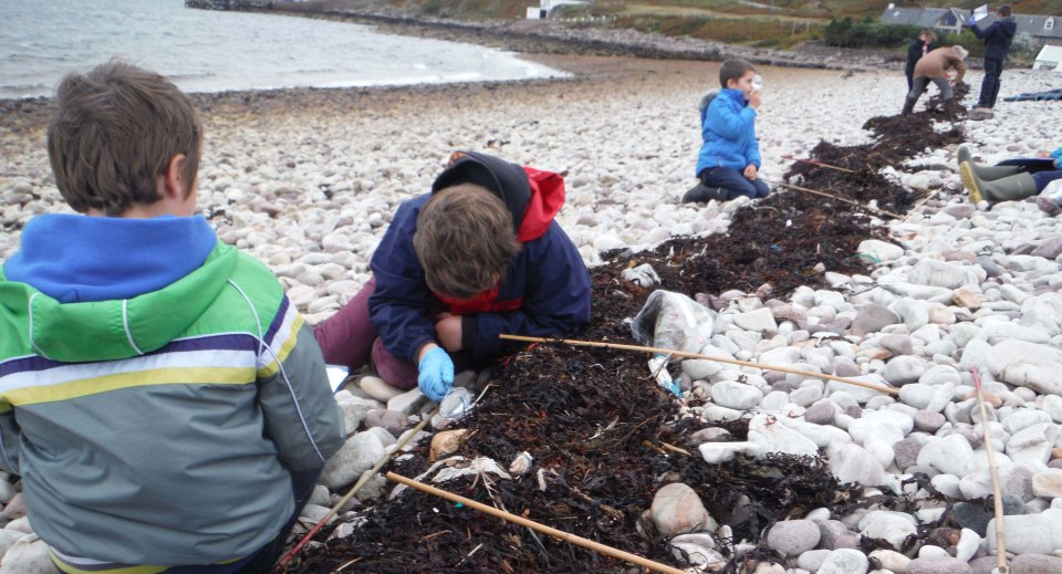 surveying on badentarbet beach